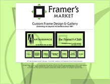 Tablet Screenshot of framersmarket.net